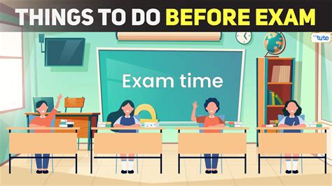 a person should study hard before they take a test|what to do before an exam.